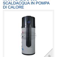 Boiler Accumulo 300 litri Calido Maxa Usato 6 mesi