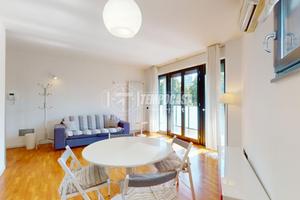 Bilocale con terrazzo, tripla esposizione e affacc