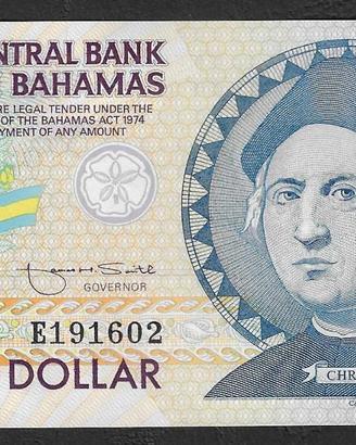 Bahamas - banconota UNC FdS da 1 Dollaro
