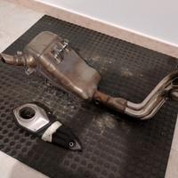 Scarico originale modificato mt09