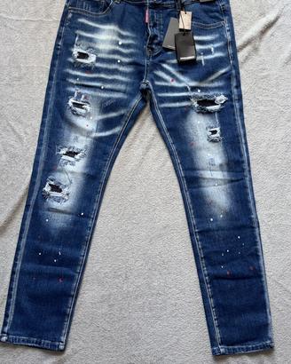 Jeans dsq2 d2 dsquared2 uomo