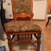 POLTRONCINE IN VECCHIO  STILE VENEZIANO