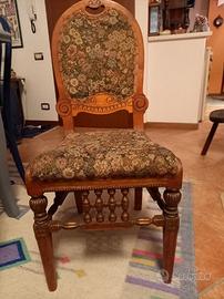 POLTRONCINE IN VECCHIO  STILE VENEZIANO