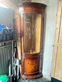 Fuciliera angolare legno massello
