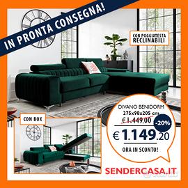 Divano letto con box NUOVO in PRONTA CONSEGNA