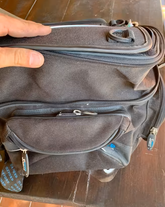 Borsa moto da sella