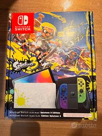 Nuntendo switch oled splatoon 3