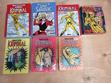 Fumetti SATANIK -KRIMINAL 7albi