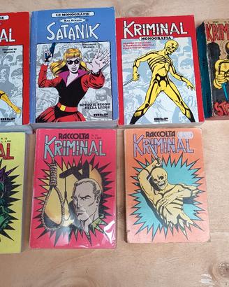 Fumetti SATANIK -KRIMINAL 7albi