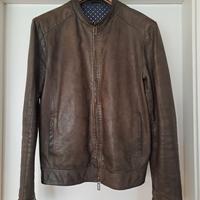 Giubbotto in pelle agnello 