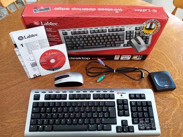 Tastiera PC KEYBOARD WIRELESS LABTEC EDGE + MOUSE
