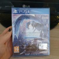 Monstsr hunter world iceborne master edition ps 4