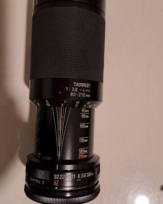 Teleobiettivo Tamaron 80-210mm per Canon