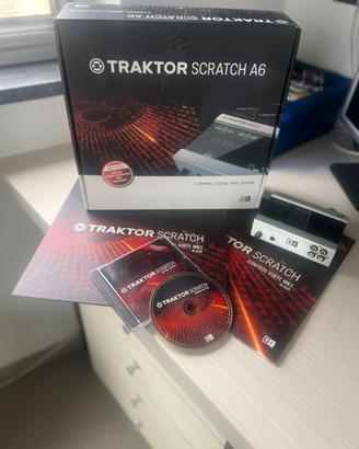 Native imstruments Traktor scratch A6 + Audio 6 +