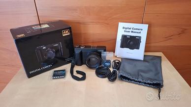 Fotocamera digitale 4K mod. vintage