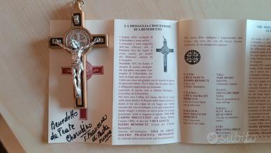 Medaglia crocifisso di San Benedetto 