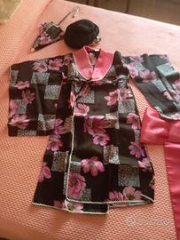 Costume per bimba da giapponesina