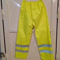 Pantaloni impermeabili ad alta visibilità XL