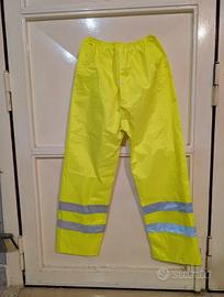 Pantaloni impermeabili ad alta visibilità XL
