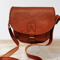 Borsa vintage artigianali Vera pelle Di Capra.