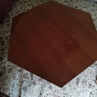 Set Tavolo in noce di ciliegio con 6 sedie