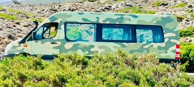 Bus minibus autobus mercedes sprinter 4x4 posti 23