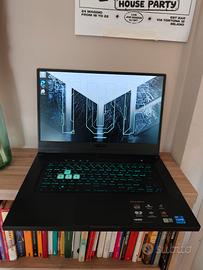 ASUS TUF DASH  RTX3060,I7, 24GB,1TB gaming laptop