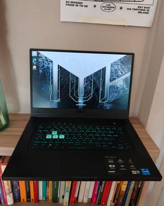 ASUS TUF DASH  RTX3060,I7, 24GB,1TB gaming laptop
