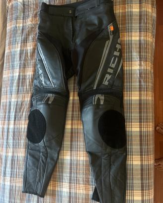 Pantaloni in pelle da moto Richa