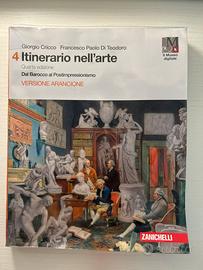 Itinerario nell’arte. Volume 4 versione arancione
