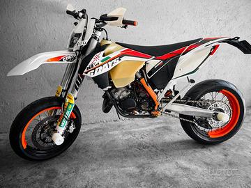 Ktm 125 exc Motard targato