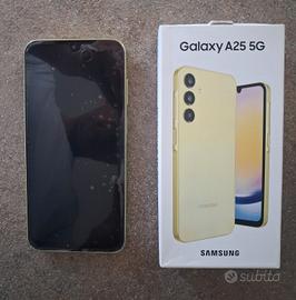 Samsung galaxy A25 5g 8gb ram 256gb rom giallo