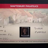 Francobollo “Penny Black” Originale Usato