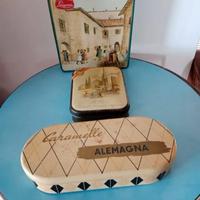 Scatole di latta vintage