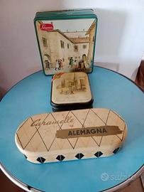 Scatole di latta vintage