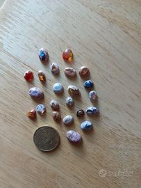 Lotto di Opali messicani in cantera