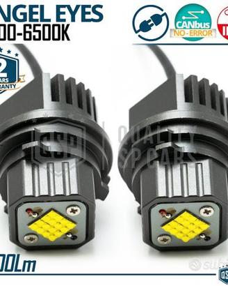 ANGEL EYES LED BMW SERIE 1 5 6 X3 X5 Luci Bianche