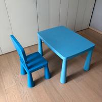 Tavolo + sedia IKEA Mammut