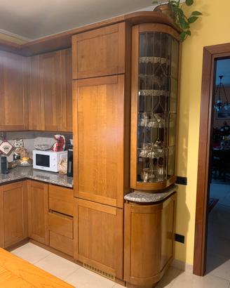 Cucina completa in rovere