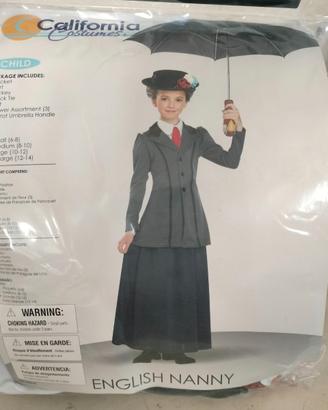 Costume da tata inglese per bambina