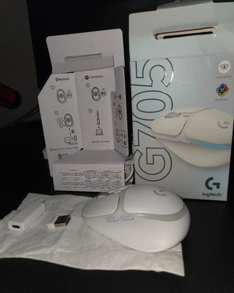 Logitech G705 Wireless Gaming Mouse Bianco