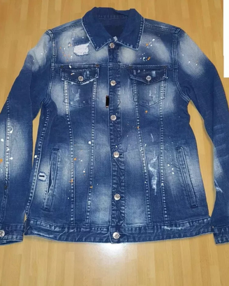 Giacca in jeans vintage dsq icon unisex vintage