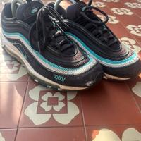 Nike air max 97 con dettagli turchesi