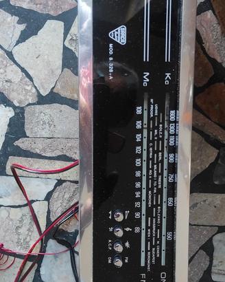 Radio vintage da incasso marca Sarco 328