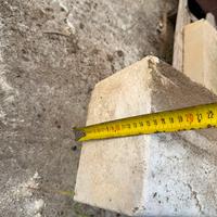 Blocchi di marmo biancone