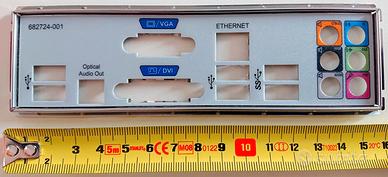 I/O Shield Bracket Scheda Madre HP 682724-001
