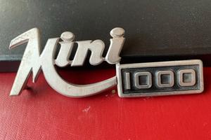 Innocenti MINI 1000 - Loghi metallo