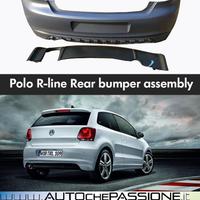 Paraurti posteriore R-line VW Polo 6R 2009>2017