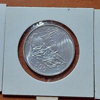 6 monete da 500 lire argento