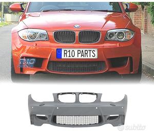PARAURTI ANTERIORE BMW E81 E87 E82 04-13 LOOK 1M P